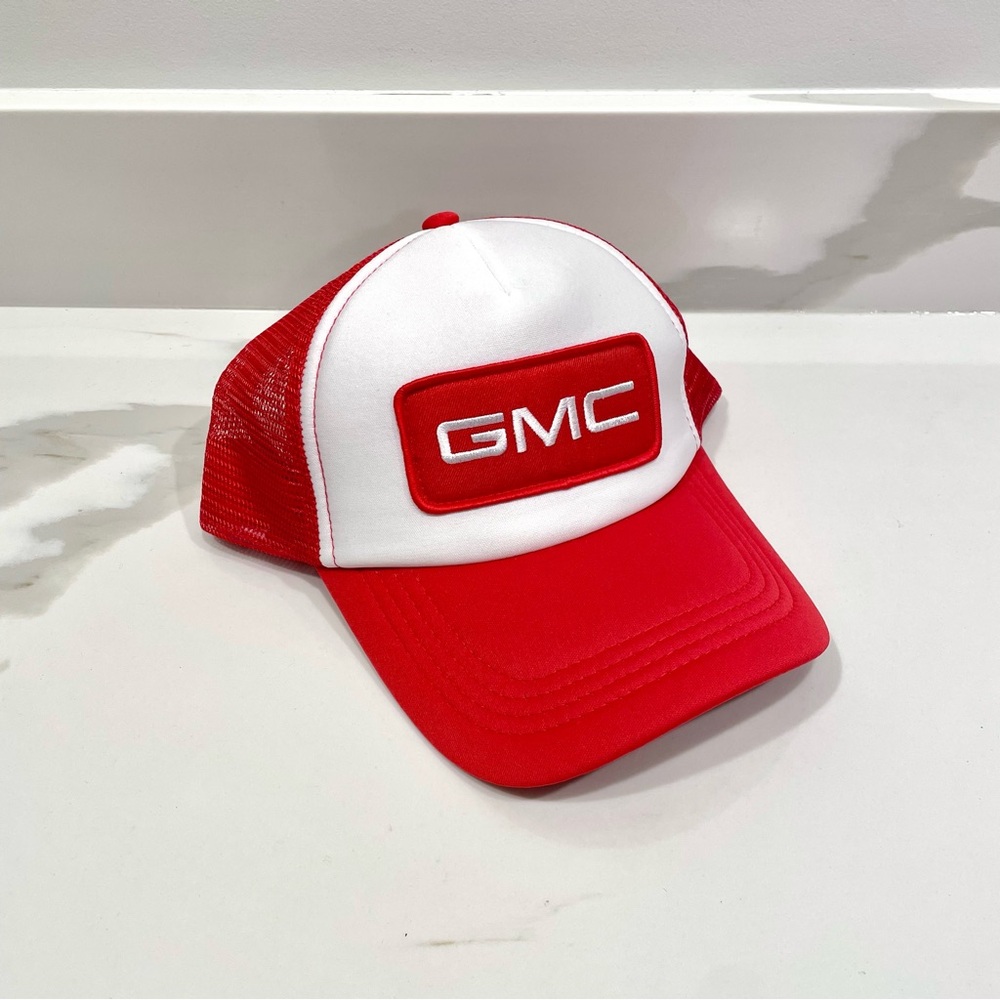 NEW GMC Embroidered Patch Trucker Hat/Adjustable Cap